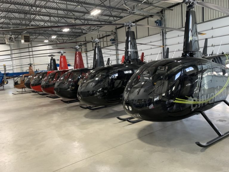 Hangar d'hélicoptère Passport Hélico Québec