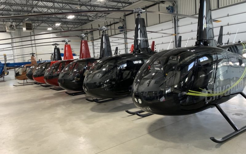 Hangar d'hélicoptère Passport Hélico Québec
