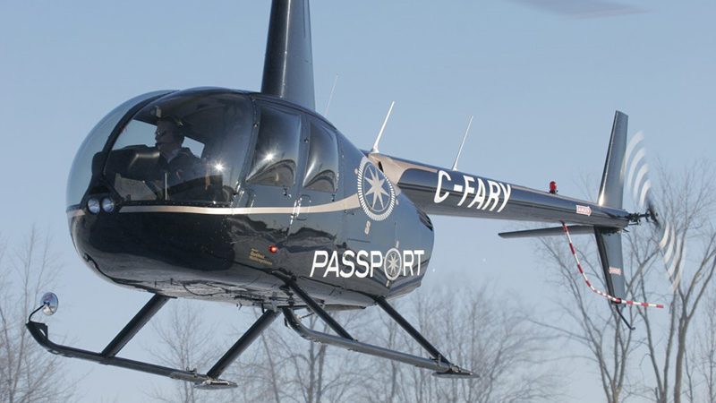 Vol tours d'hélicoptère au Québec