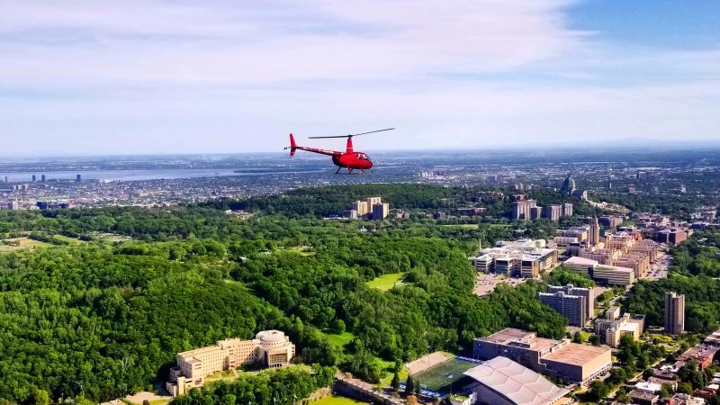 Vol tour de ville de Montréal en hélicoptère
